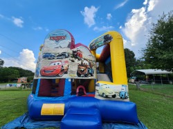 Cars Combo Bounce House