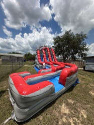 IMG 2065 1721747467 18' Double Lane Roaring Thunder Slide