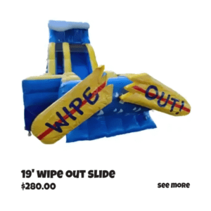 19' wipe out slide